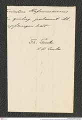 k.k. naturhistorisches Hofmuseum, Intendanzakten 1885-1896 (Hauer), Aktenzahl Z.337/1889, Seite 2